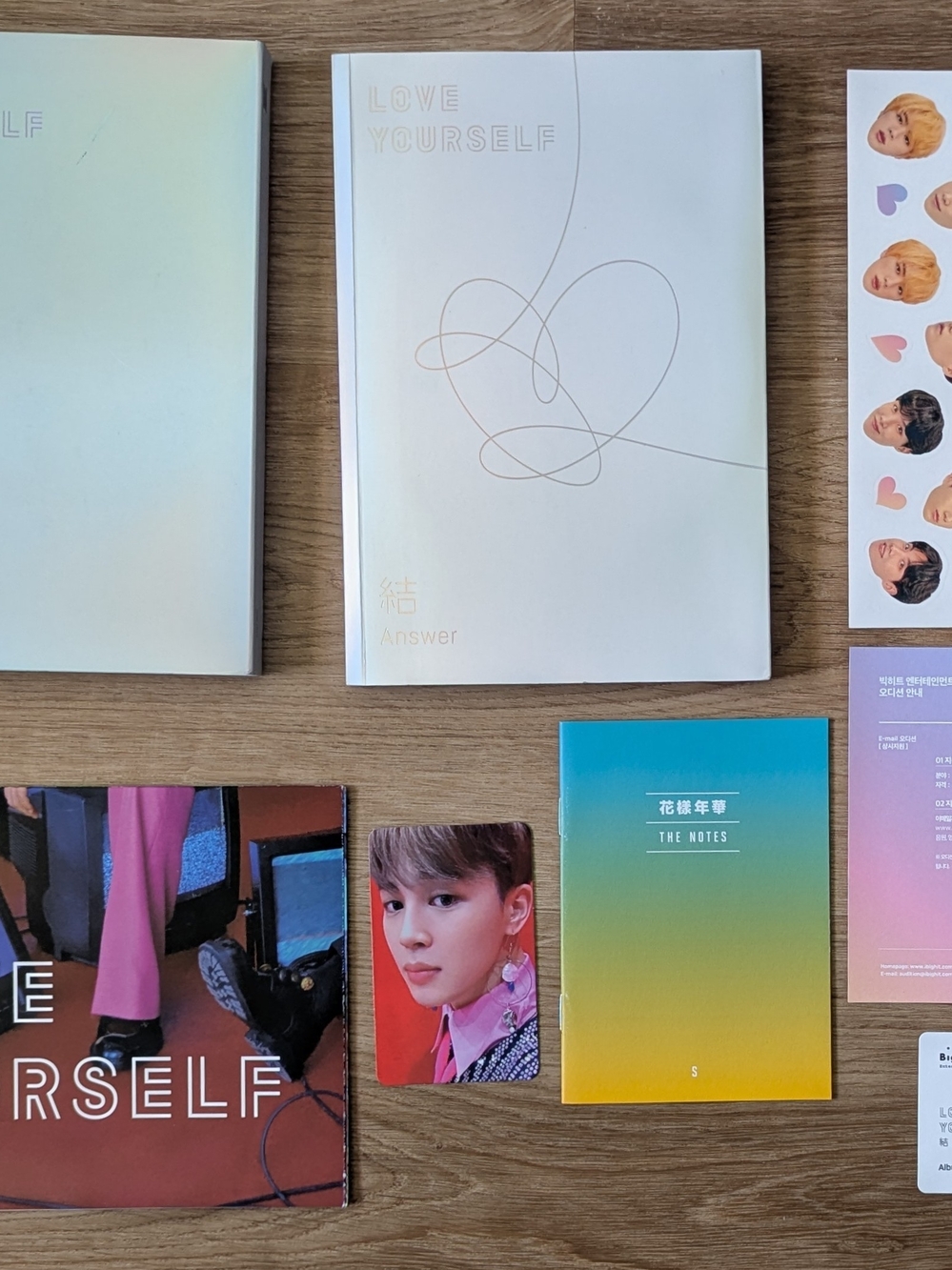 Love Yourself Answer - Version S - BTS Album - Jimin Photocard